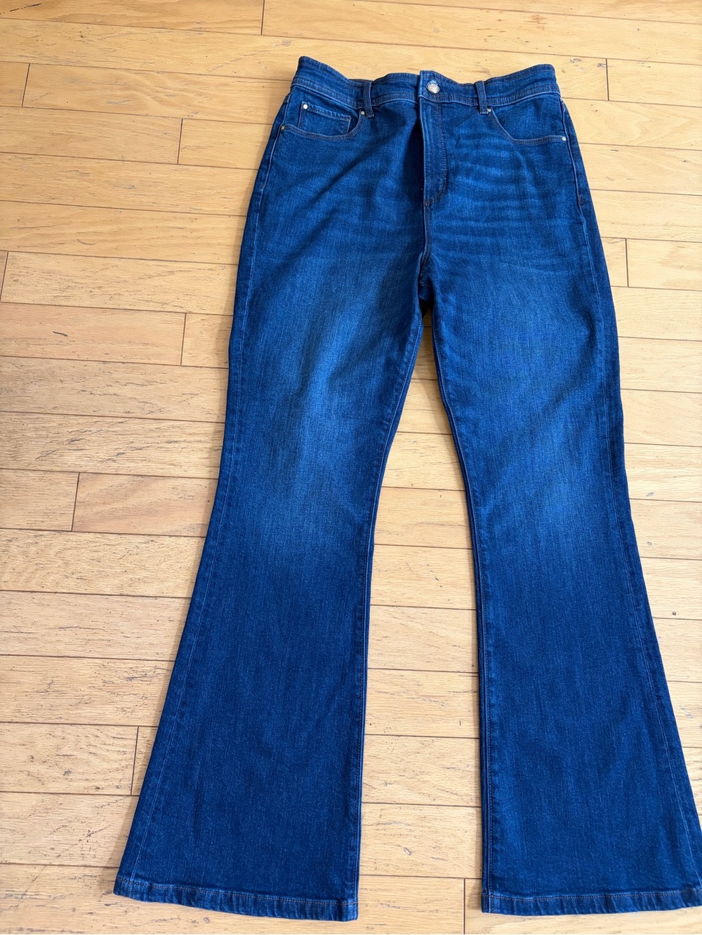 Ann Taylor Dark Blue Flare Jeans
